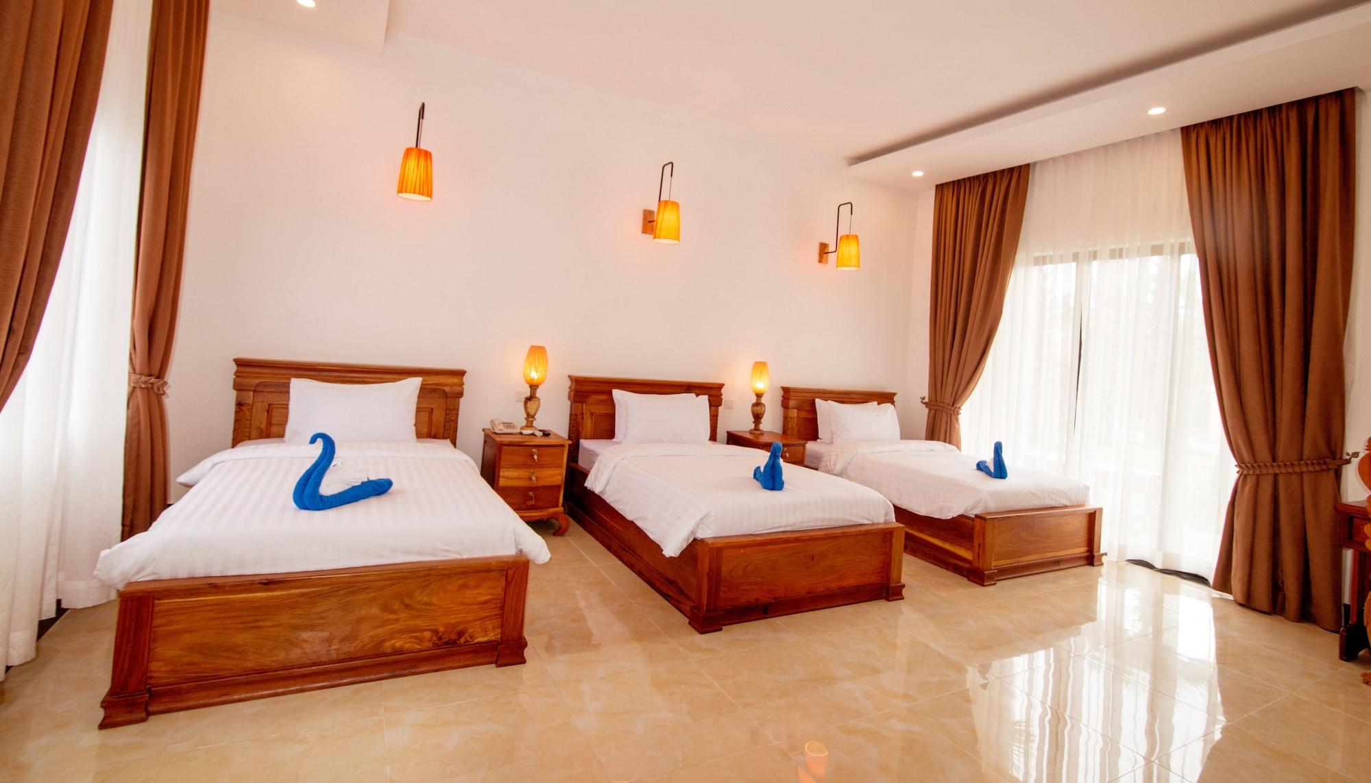บุรี ฮังเตป เรสซิเดนซ์ แอนด์ สปา Hotel เสียมราฐ ภายนอก รูปภาพ