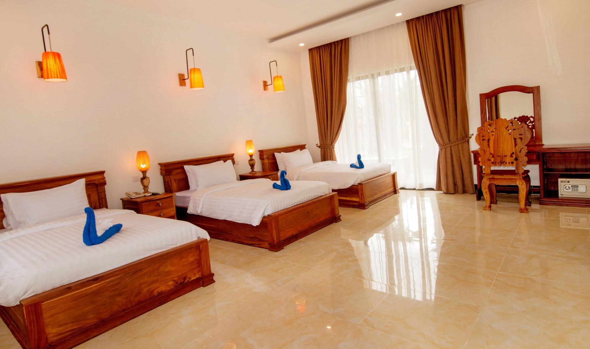 บุรี ฮังเตป เรสซิเดนซ์ แอนด์ สปา Hotel เสียมราฐ ภายนอก รูปภาพ