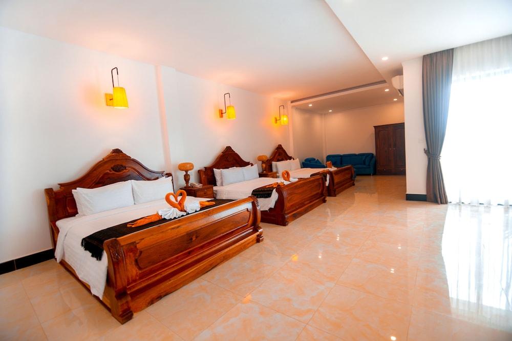 บุรี ฮังเตป เรสซิเดนซ์ แอนด์ สปา Hotel เสียมราฐ ภายนอก รูปภาพ