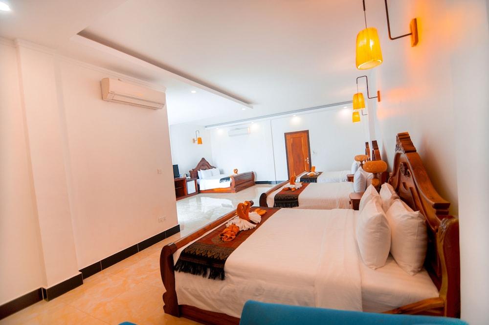 บุรี ฮังเตป เรสซิเดนซ์ แอนด์ สปา Hotel เสียมราฐ ภายนอก รูปภาพ