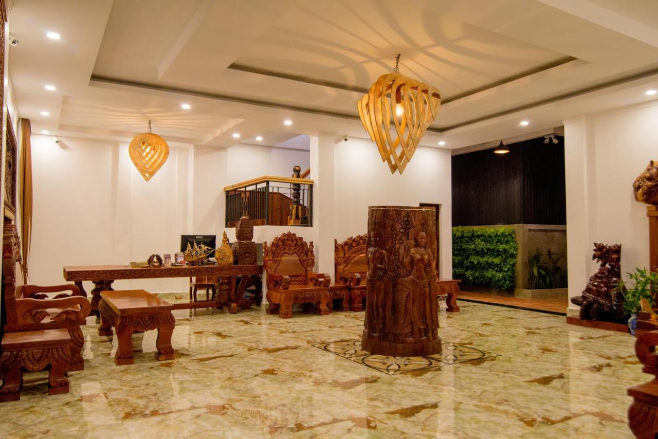 บุรี ฮังเตป เรสซิเดนซ์ แอนด์ สปา Hotel เสียมราฐ ภายนอก รูปภาพ